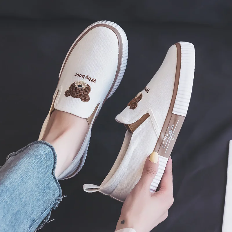 Women'S Shoes For Neuropathy - New Women Loafers Breathable Casual Canvas