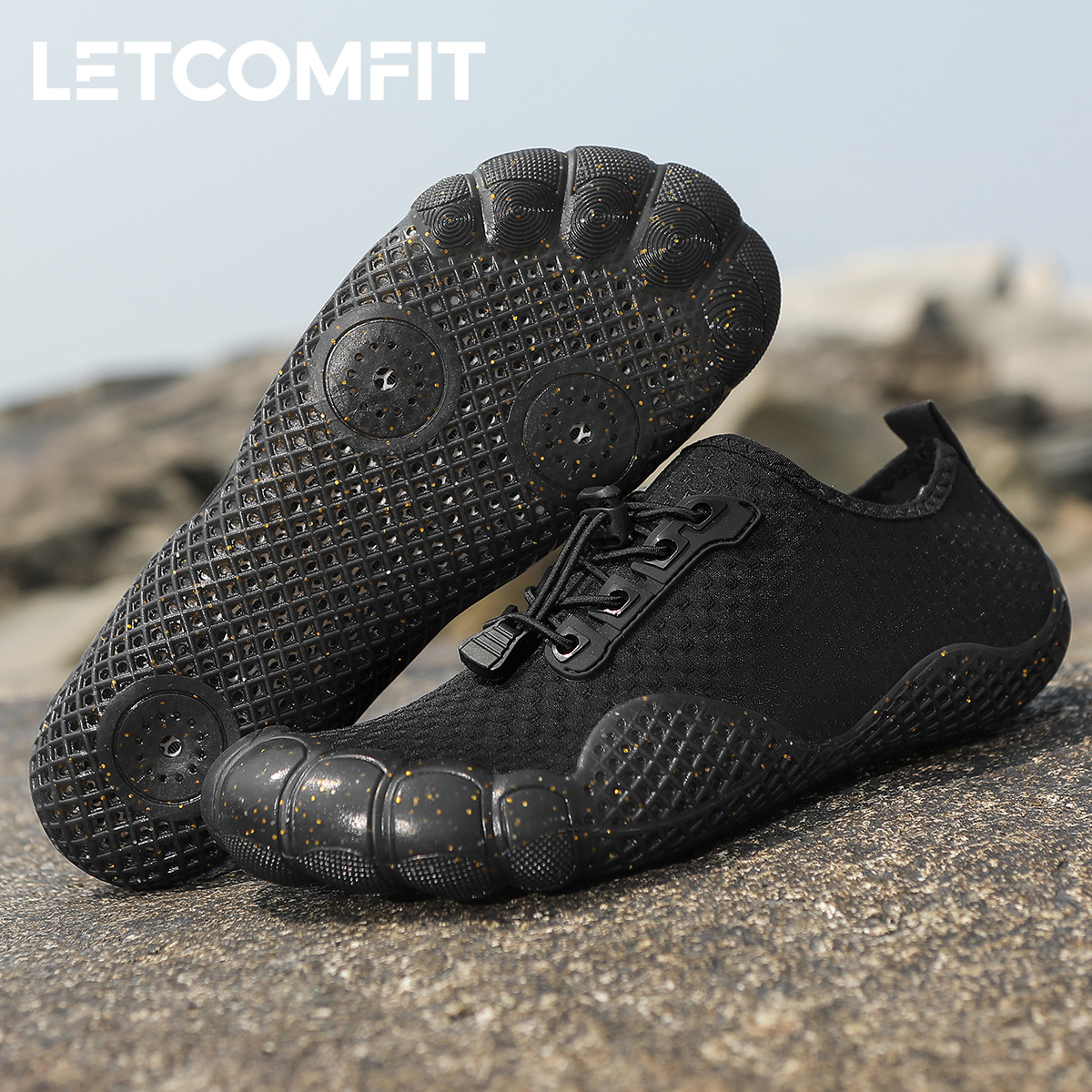 Women'S Shoes Extra Wide - Men Quick-Drying Breathable Barefoot Shoes Outdoor