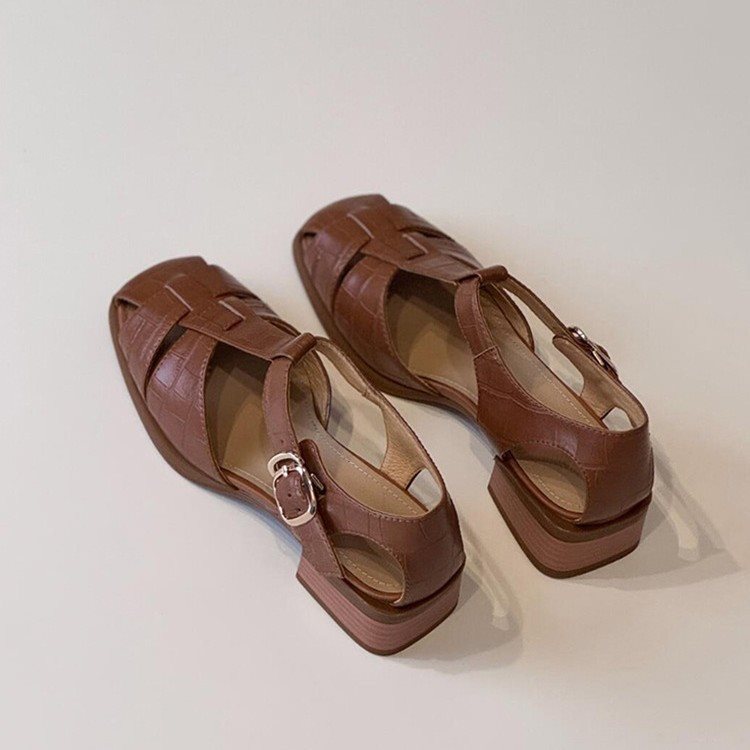 Gladiator Sandal Women - Women's Sandals Summer New Fashion Weave