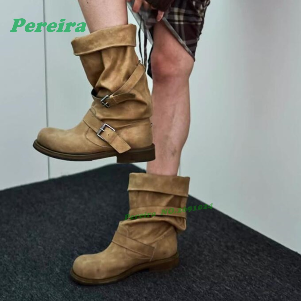 Belt-Buckled Pleated Gladiator - Women'S Shoes For Work avaliação e preço