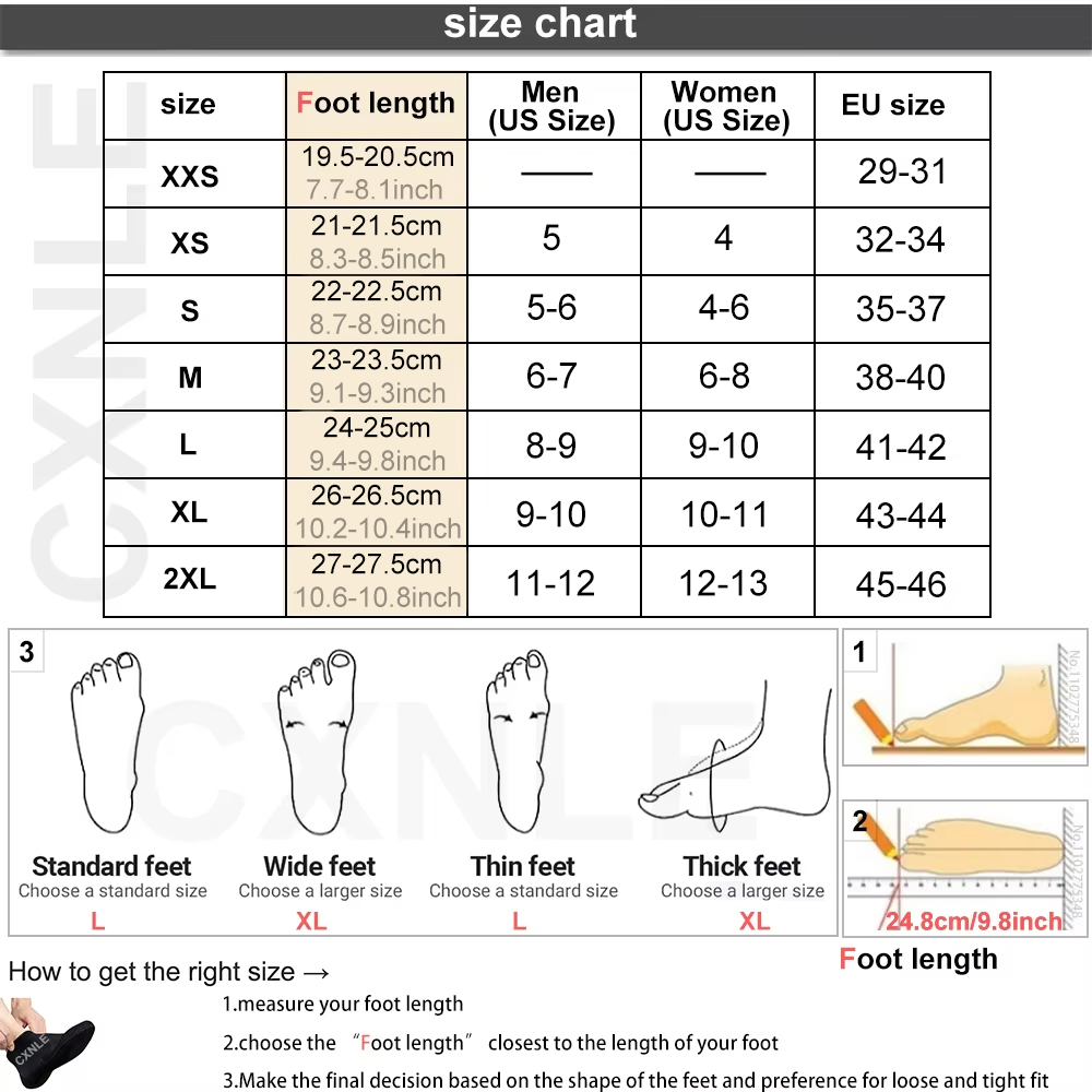 5mm Neoprene Diving Socks Wets - Women'S Shoes For Neuropathy avaliação e preço
