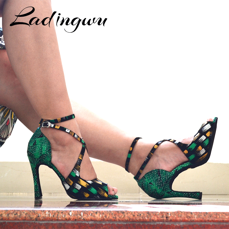 Ladingwu Brands Latin Dance Sh - Women'S Shoes Z avaliação e preço