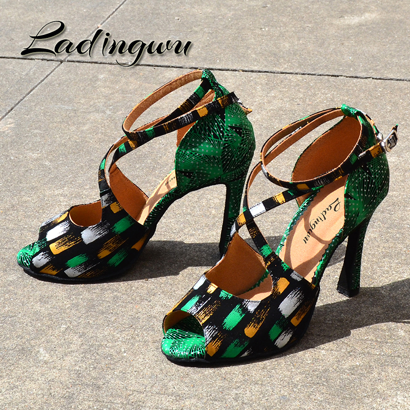 Ladingwu Brands Latin Dance Sh - Women'S Shoes Z avaliação e preço