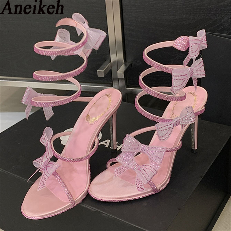 Aneikeh Elegant Pink Wedding S - Gladiator Sandal Women avaliação e preço
