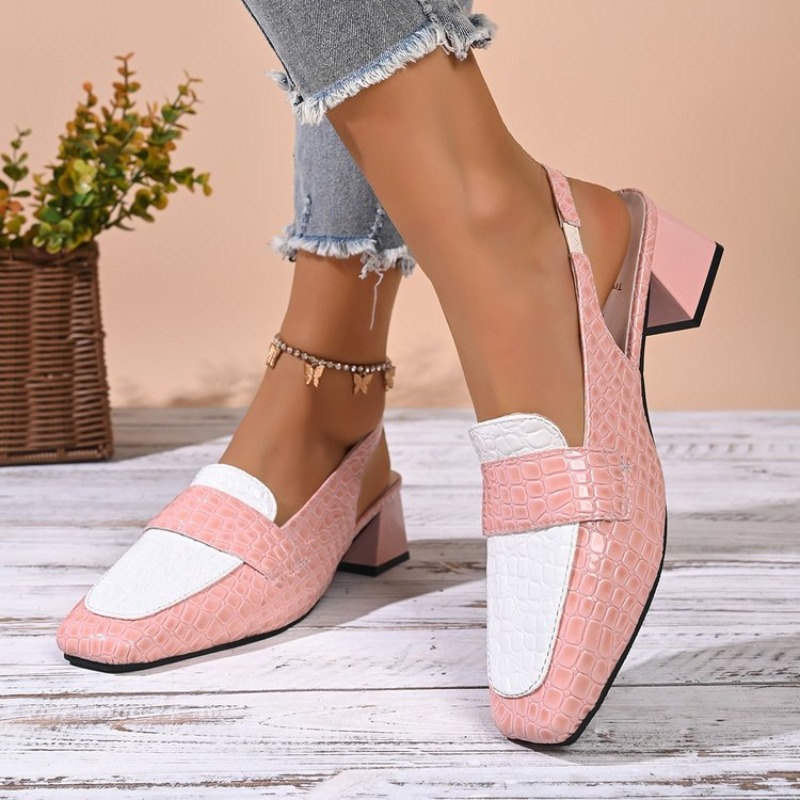 pumps slingback heel shoes wom - Women'S Shoes For Work avaliação e preço