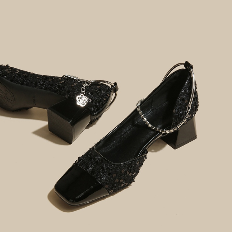 2025 New Designer Spring Squar - Women Shoes Mk avaliação e preço