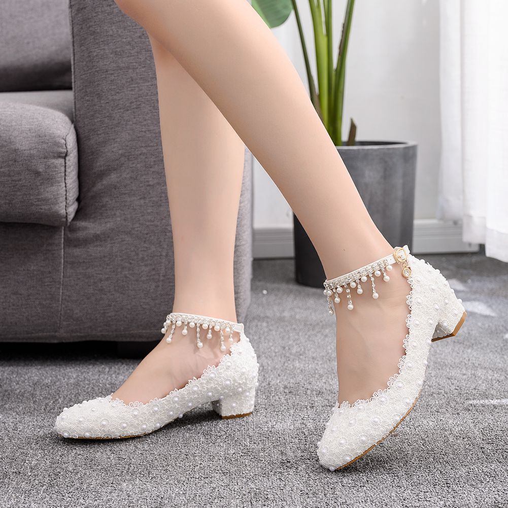 Women's Closed Toe Low Chunky  - Women'S Heels avaliação e preço