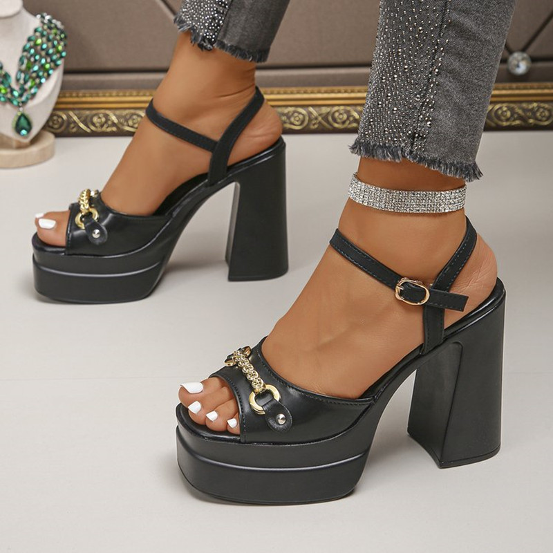 New 2026 Summer Products Squar - Gladiator Sandal Women avaliação e preço