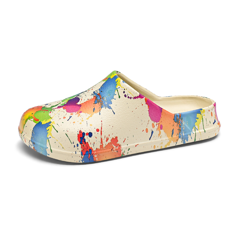 Men Women Graffiti Clogs EVA S - Women'S Shoes Water Resistant avaliação e preço
