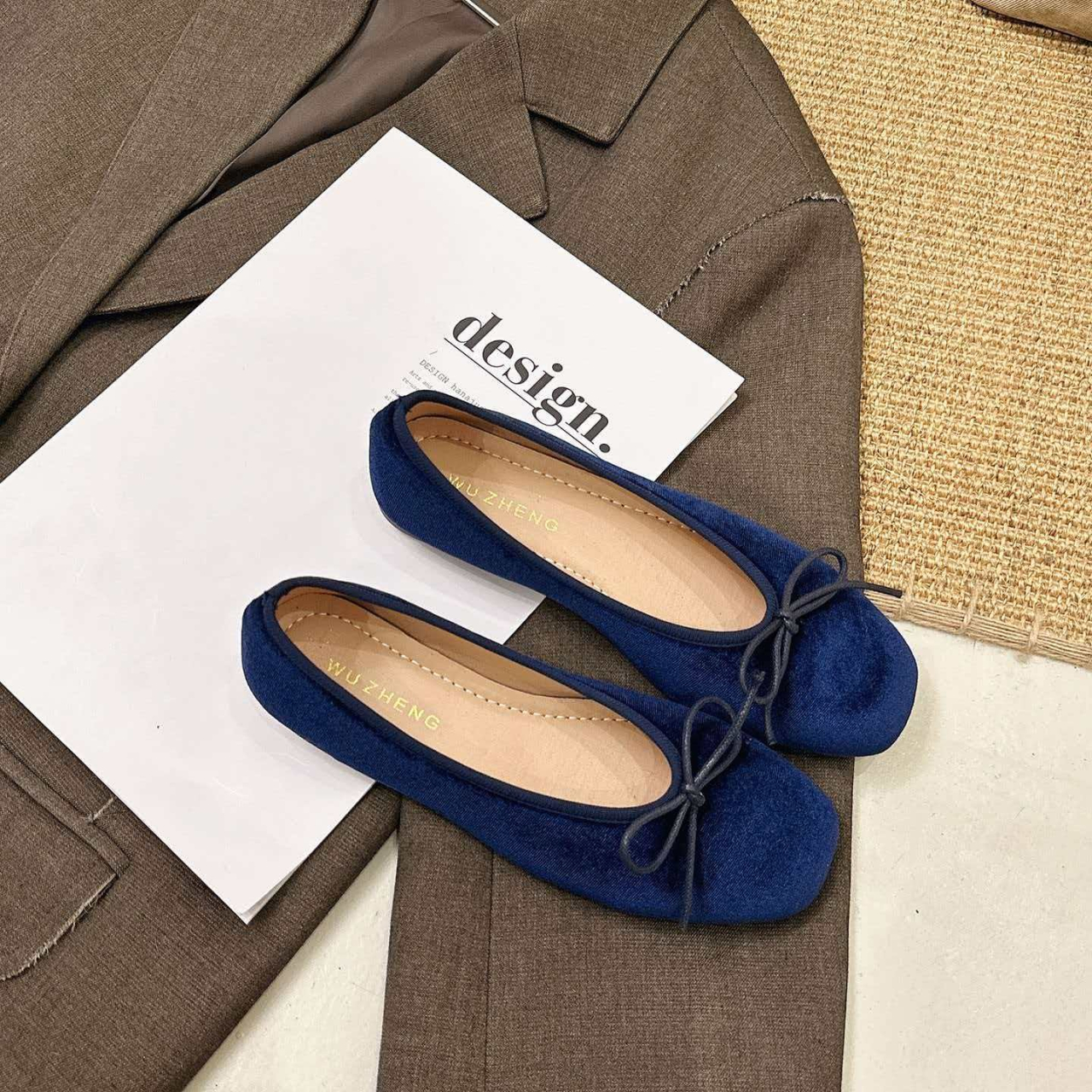 French-style high-end velvet b - Women'S Heels avaliação e preço
