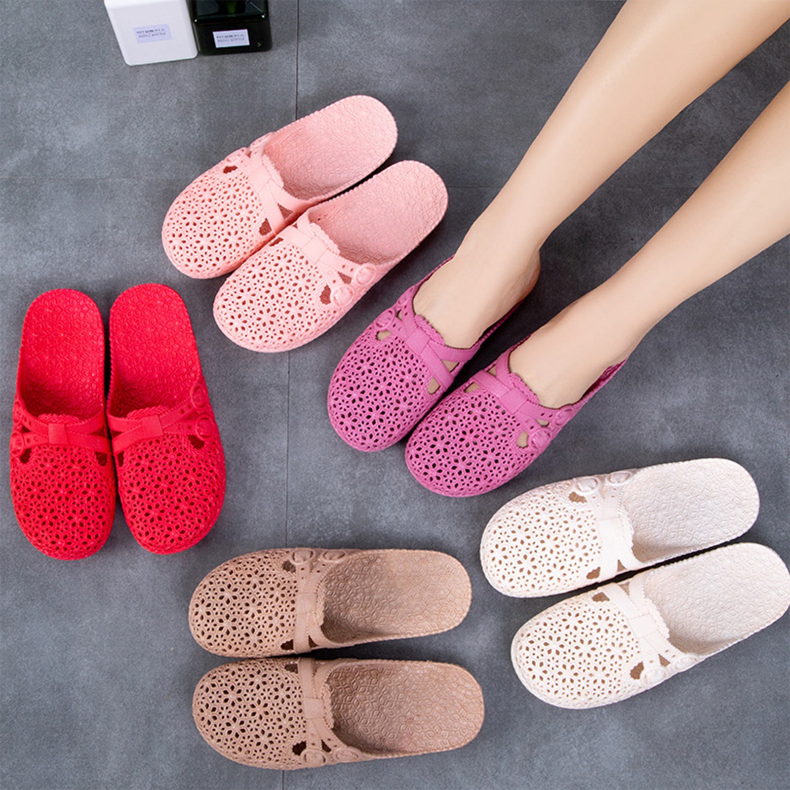 Wrap-Toe Breathable Slippers S - Women'S Shoes Everyday avaliação e preço