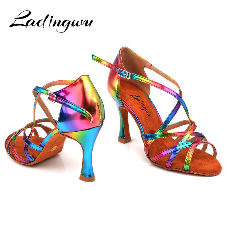Ladingwu Women's Rainbow Color - Women'S Shoes Z avaliação e preço