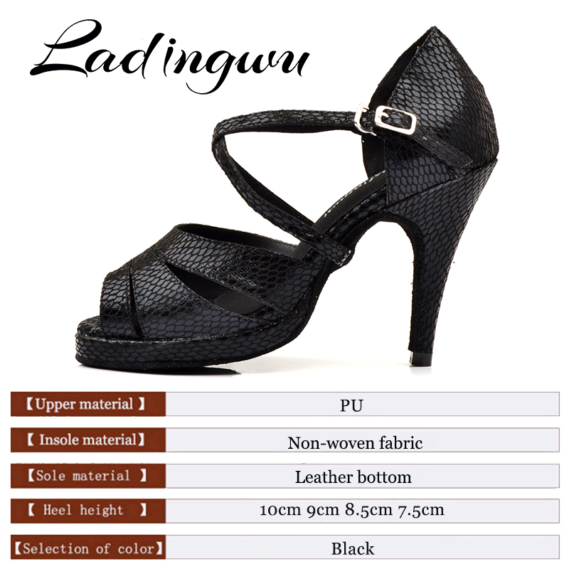 Ladingwu Dance Shoes Salsa Wom - Women'S Shoes Z avaliação e preço