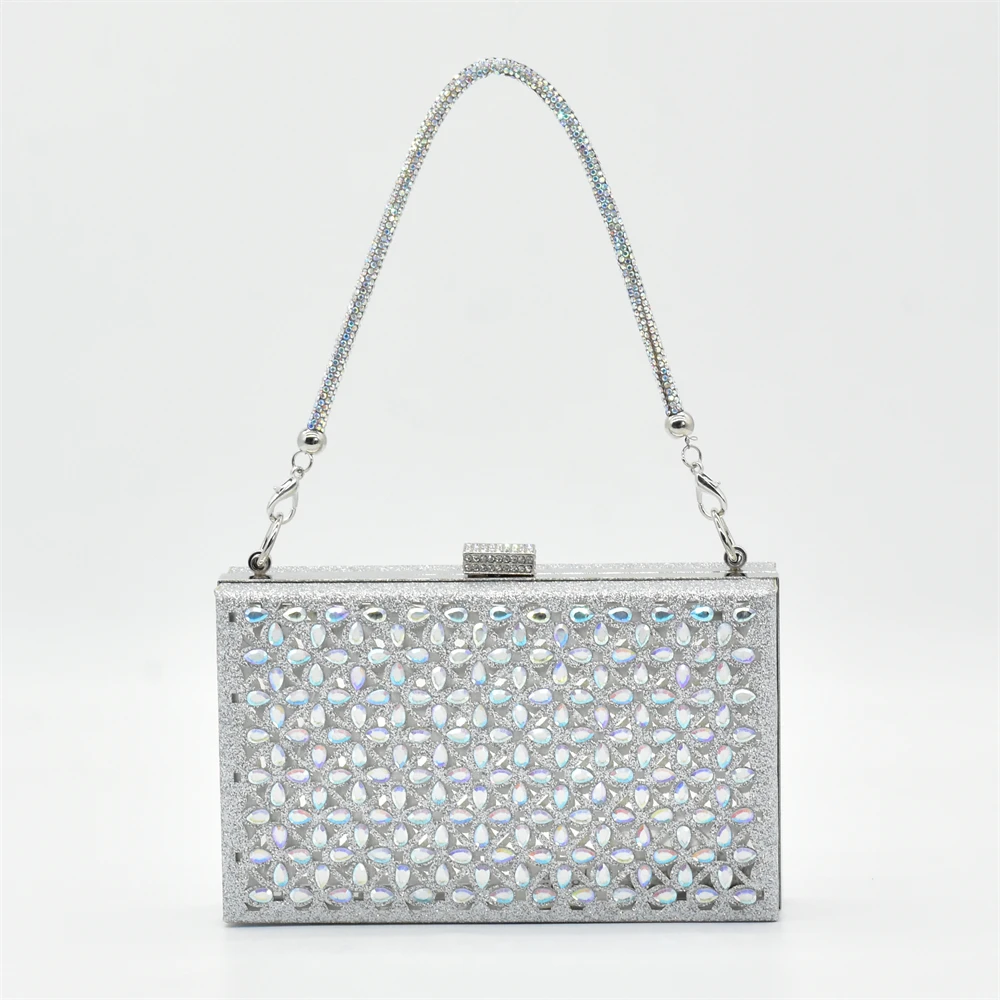 Silver Color Shoes and Bag for - Women'S Heels avaliação e preço