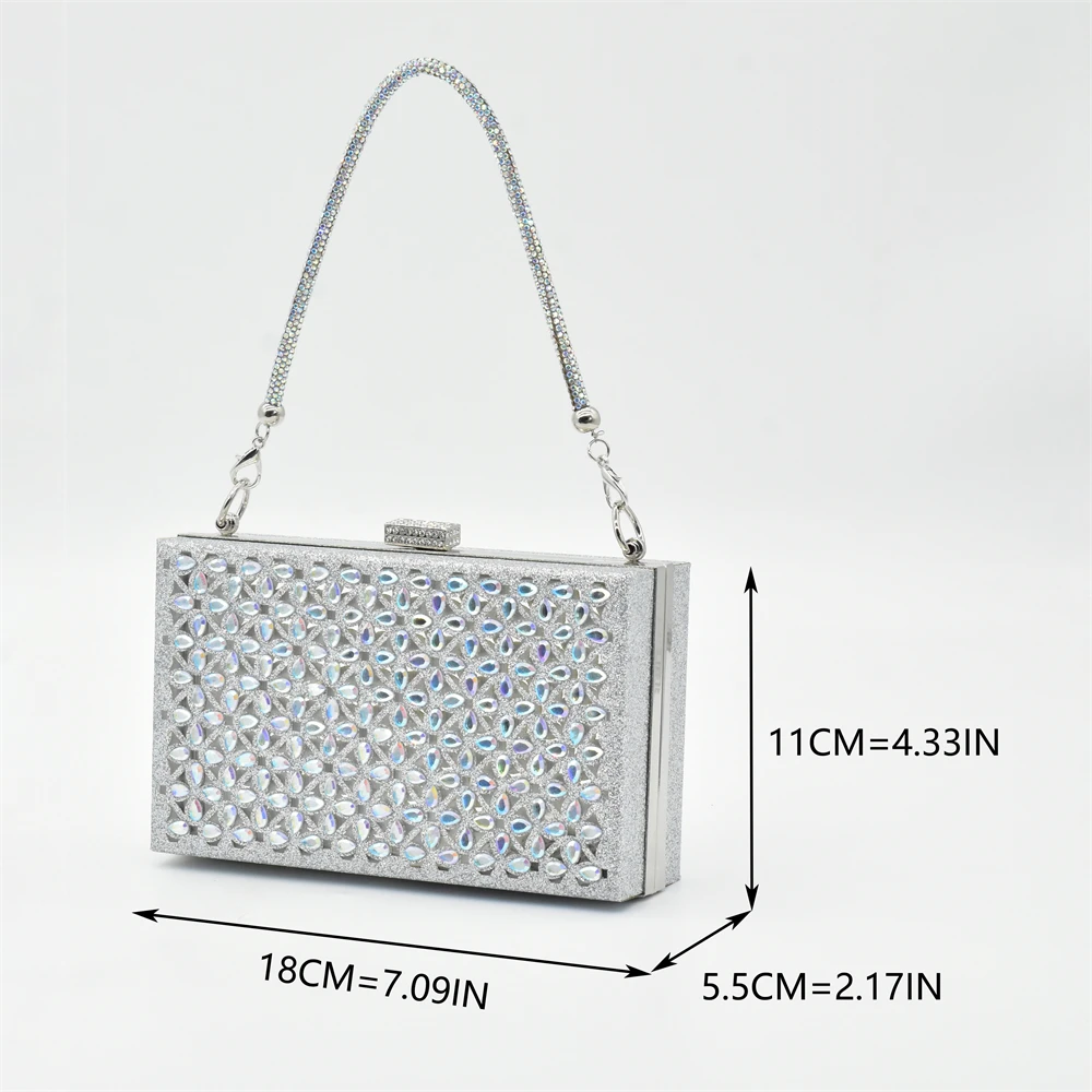 Silver Color Shoes and Bag for - Women'S Heels avaliação e preço