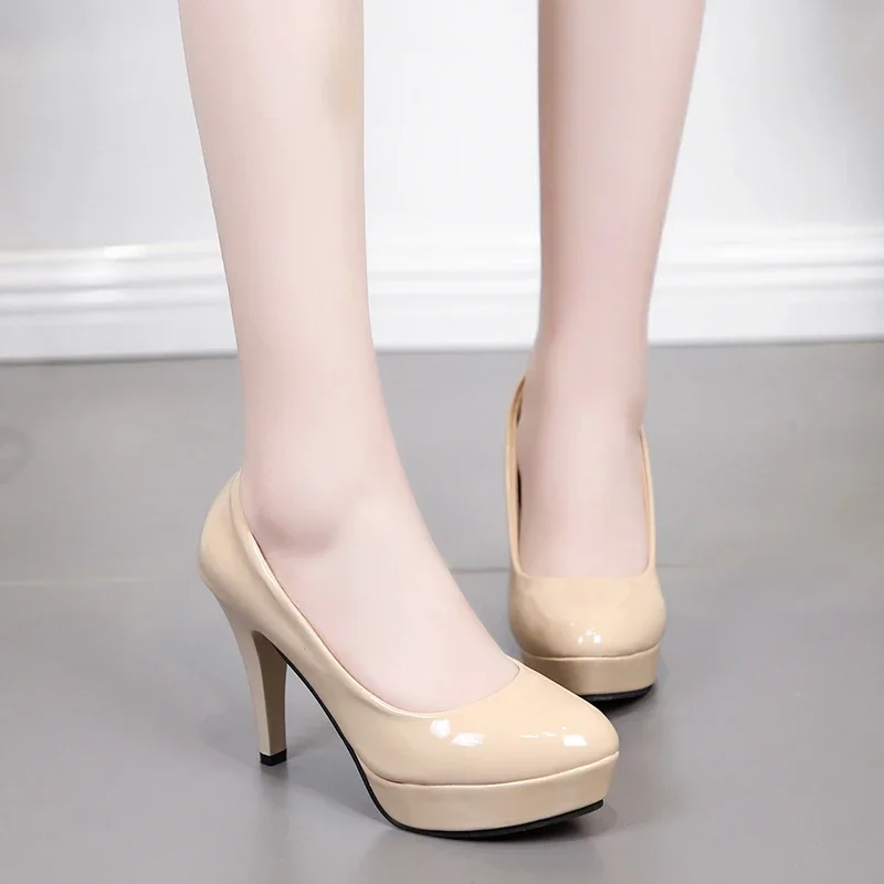High Heel Women's 2025 New Kor - Women'S Shoes Water Resistant avaliação e preço