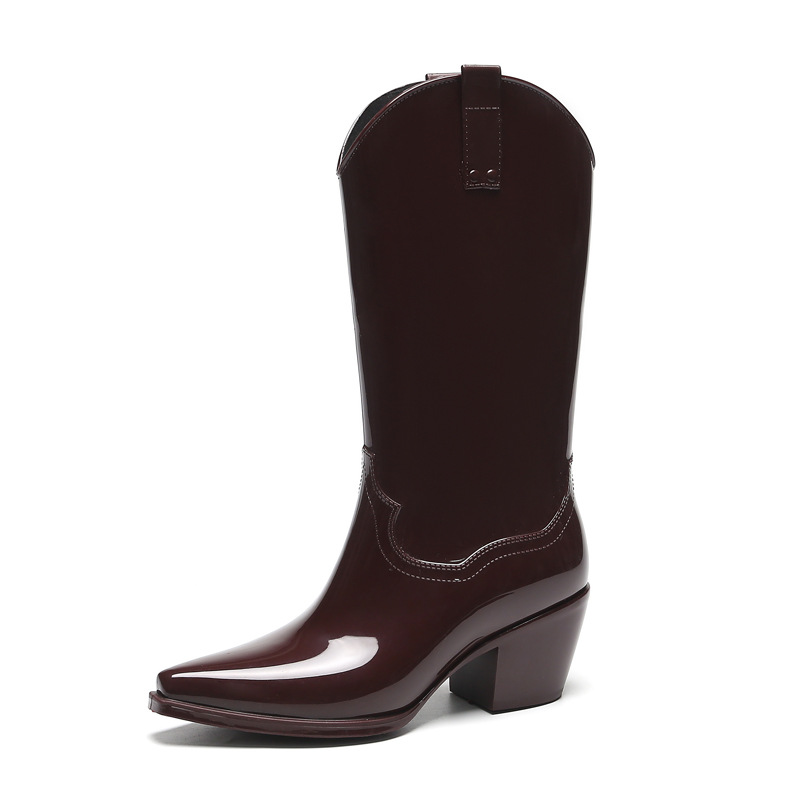 Long Rain Boots Women's Fashio - Women'S Shoes For Neuropathy avaliação e preço