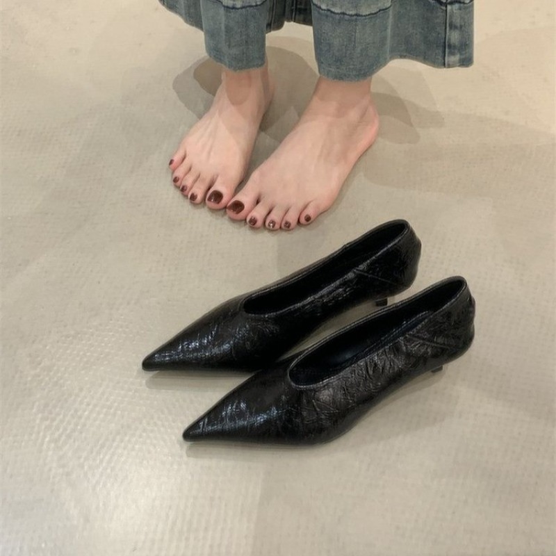 2025 Autumn New Commuter Wind  - Women'S Heels avaliação e preço
