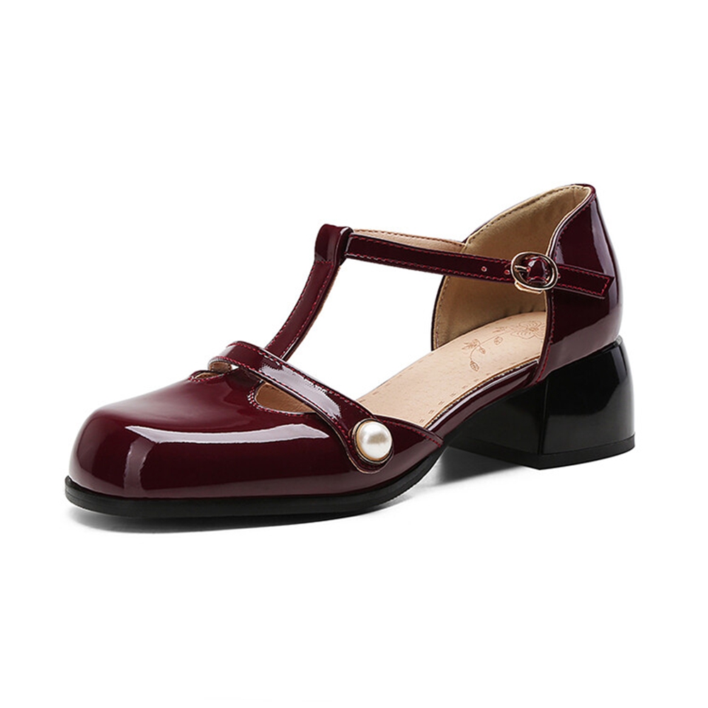 Thick High Heels Sandals Women - Women'S Shoes For Work avaliação e preço