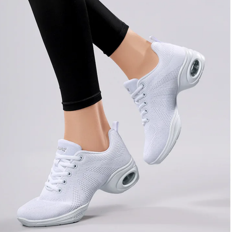 Women's Black Mesh Dance Sneak - Women'S Zumba Shoes avaliação e preço