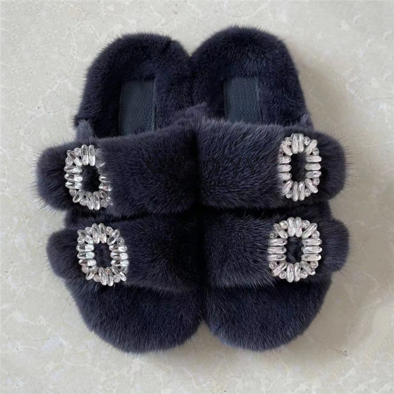 Mink Slippers Winter Women's S - Women Shoes Mk avaliação e preço