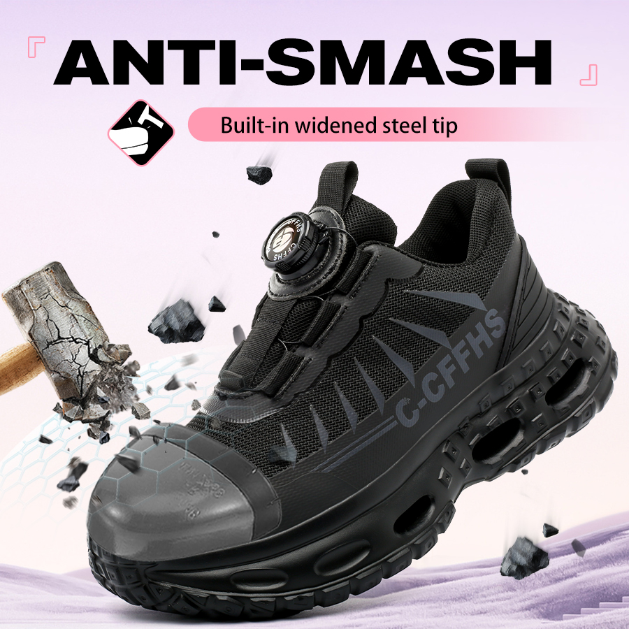 Rotating button Women Safety S - Women'S Shoes For Work avaliação e preço