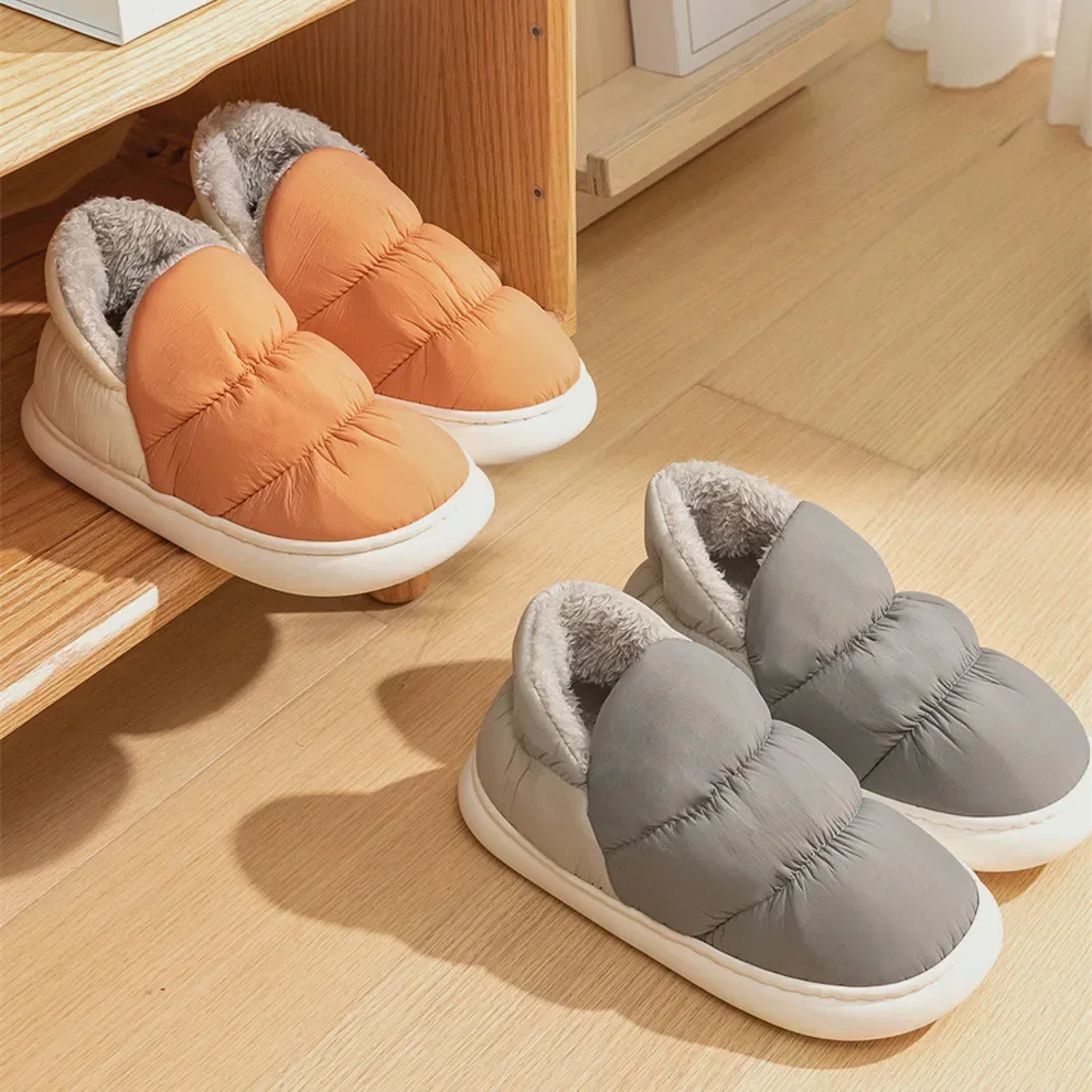 Women Men Slippers Winter Down - Women'S Shoes Water Resistant avaliação e preço