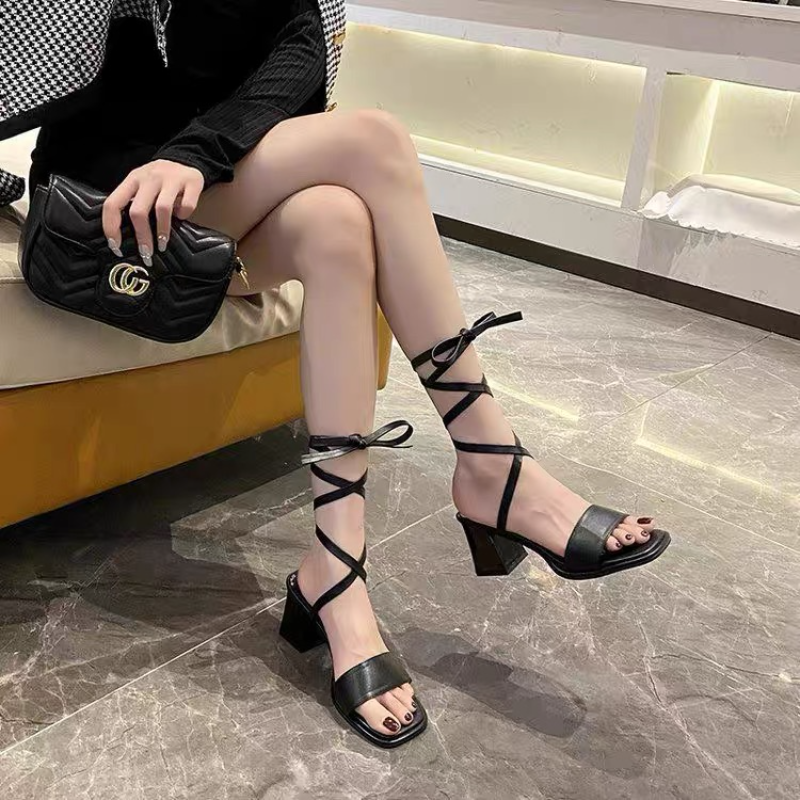 2026 New Summer Women Shoes Fa - Gladiator Sandal Women avaliação e preço