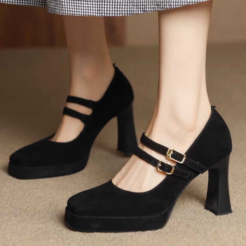 Vintage Thick High Women Mary  - Women Shoes Jd avaliação e preço