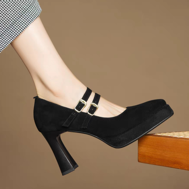 Vintage Thick High Women Mary  - Women Shoes Jd avaliação e preço