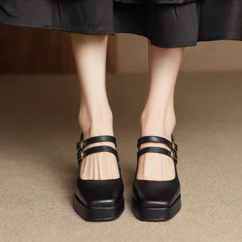 Vintage Thick High Women Mary  - Women Shoes Jd avaliação e preço