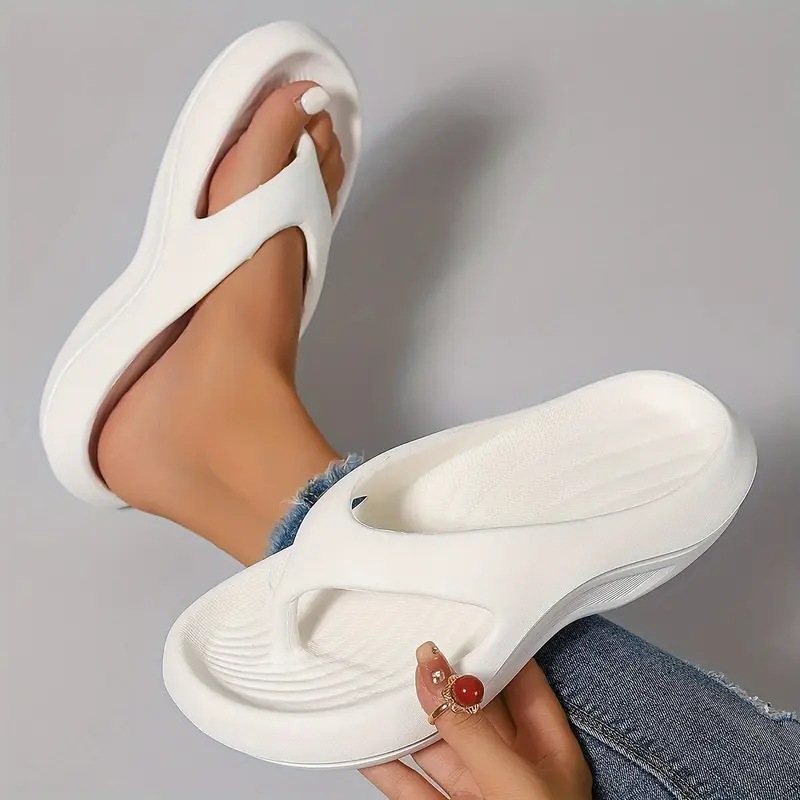 Fashion Women's Flip Flops Sof - Women'S Shoes Water Resistant avaliação e preço