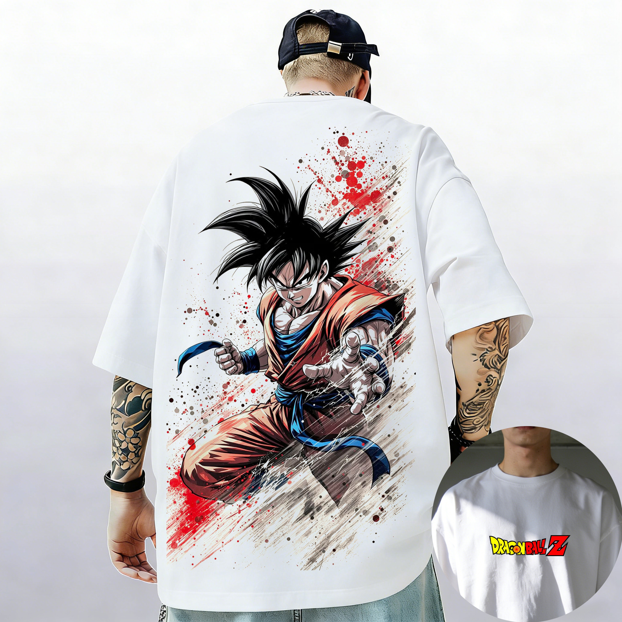 Dragon Ball Z Print Short Slee - Women'S Shoes Z avaliação e preço