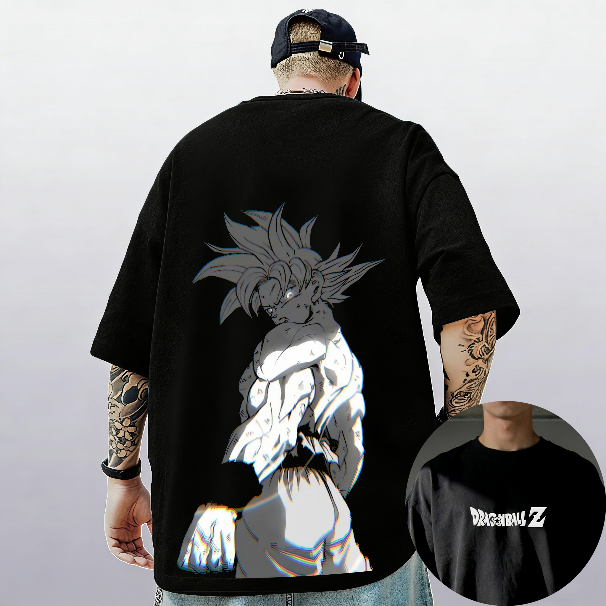 Dragon Ball Z Print Short Slee - Women'S Shoes Z avaliação e preço