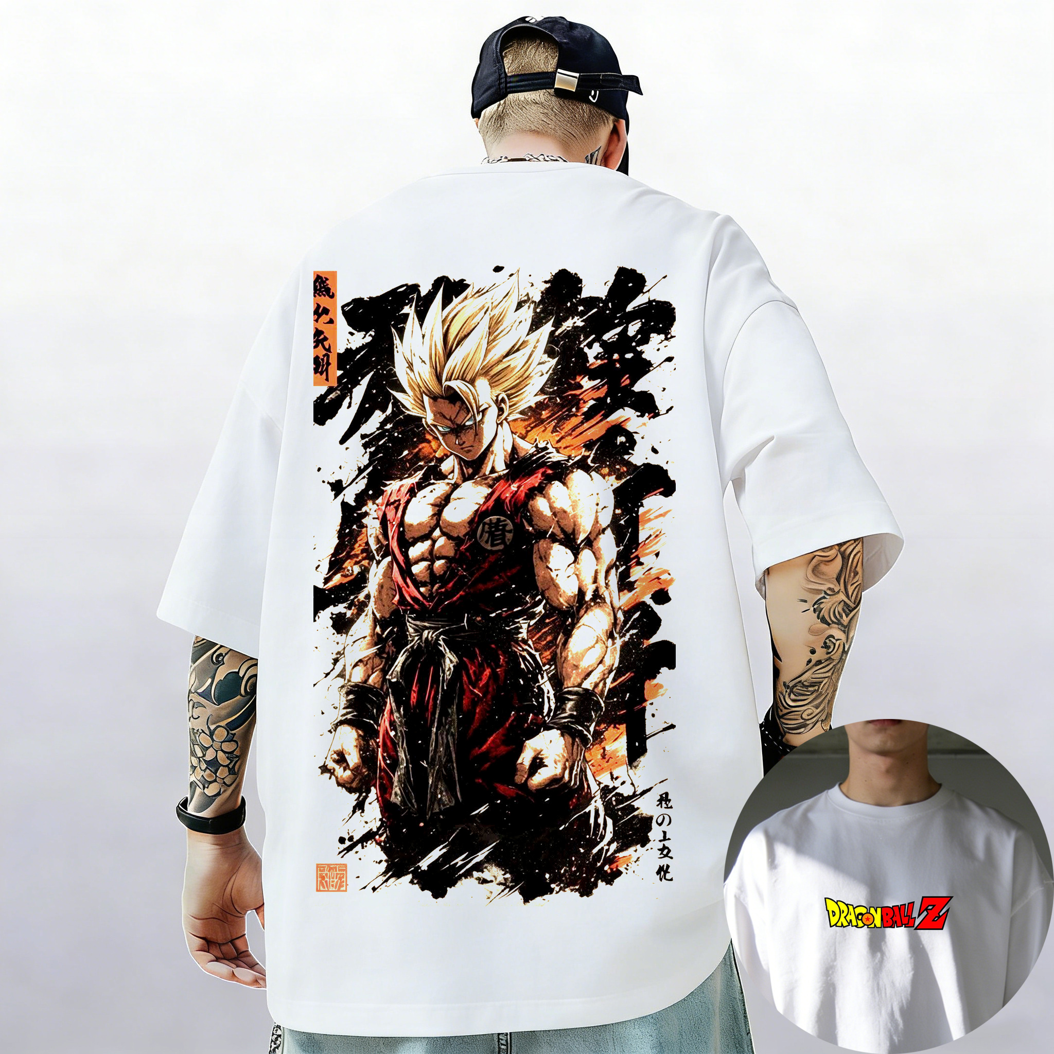 Dragon Ball Z Print Short Slee - Women'S Shoes Z avaliação e preço