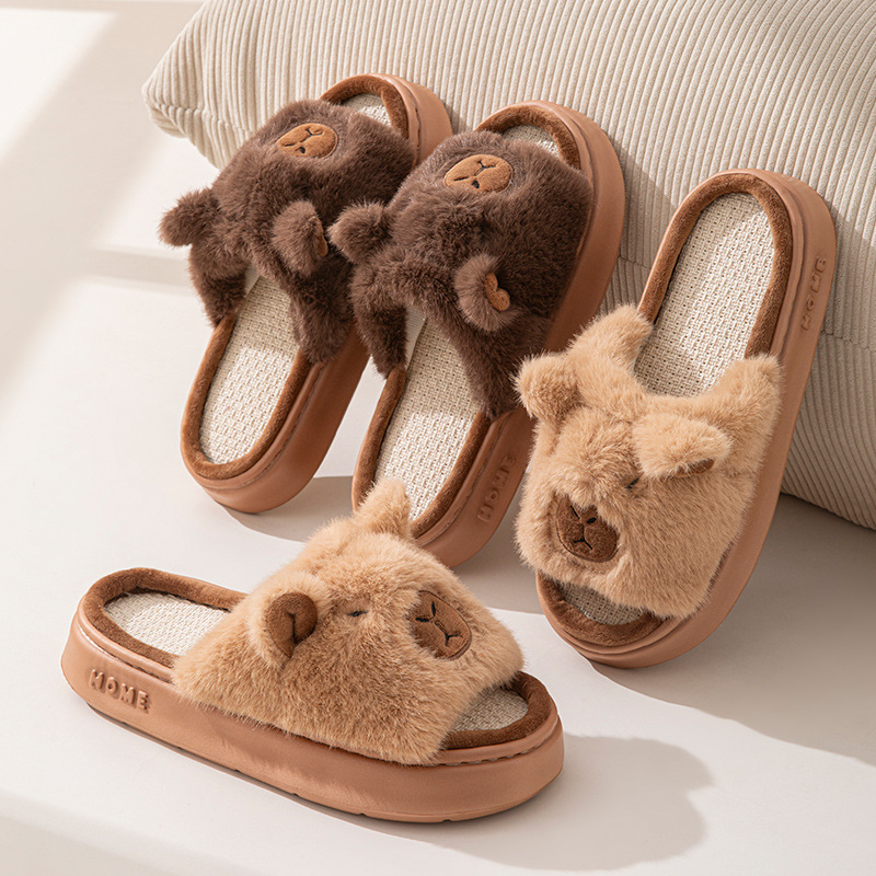 Hemp Cartoon Women's Slippers  - Women'S Shoes Everyday avaliação e preço