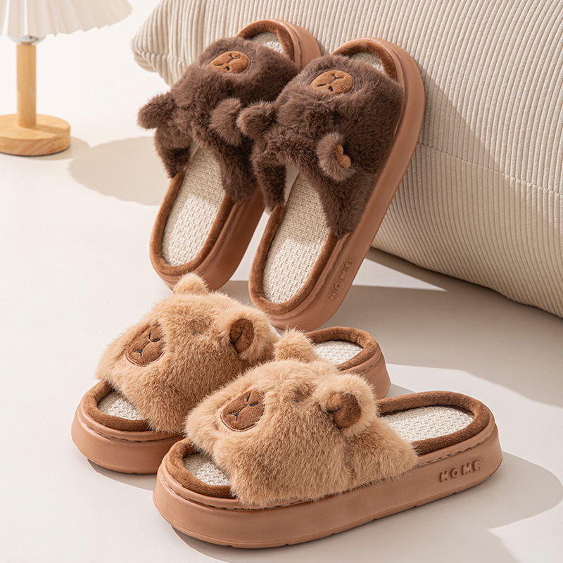 Hemp Cartoon Women's Slippers  - Women'S Shoes Everyday avaliação e preço