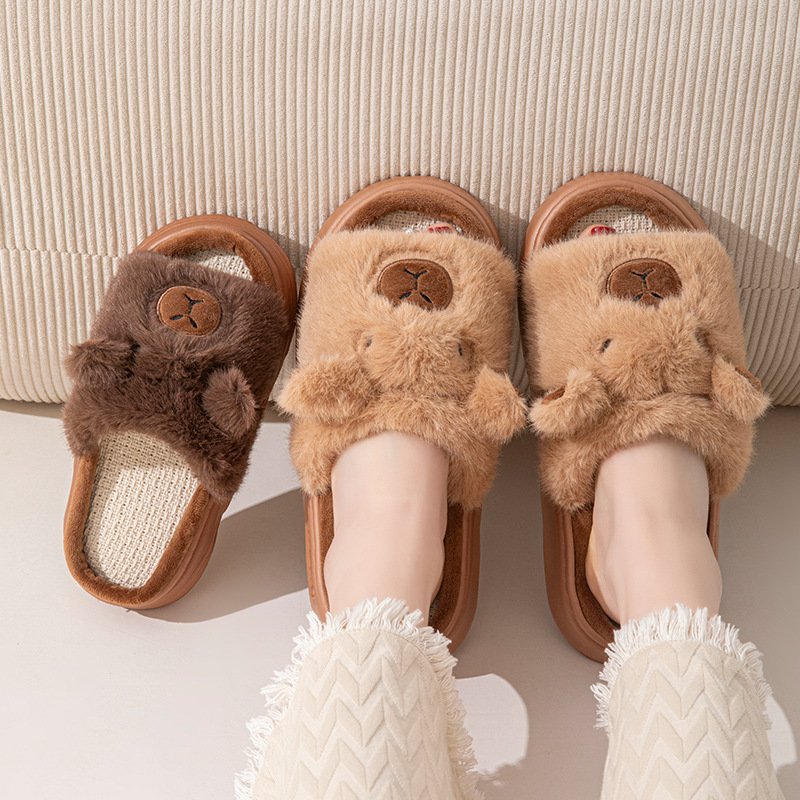 Hemp Cartoon Women's Slippers  - Women'S Shoes Everyday avaliação e preço