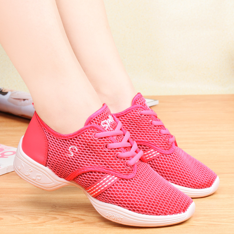 Women Breathable Mesh Lace Up  - Women'S Zumba Shoes avaliação e preço