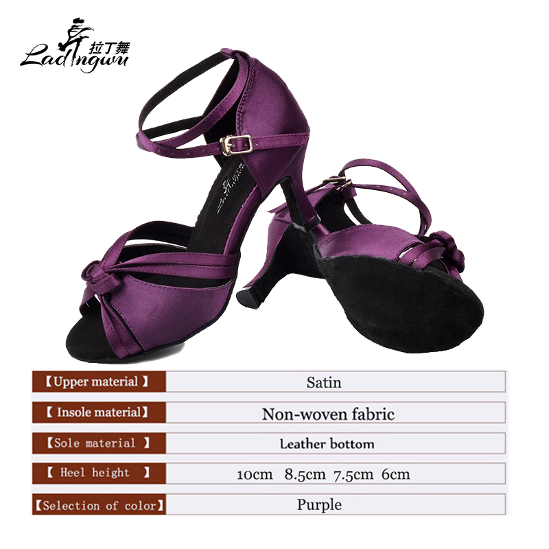 Ladingwu  Purple Ribbon Knot L - Women'S Shoes Z avaliação e preço