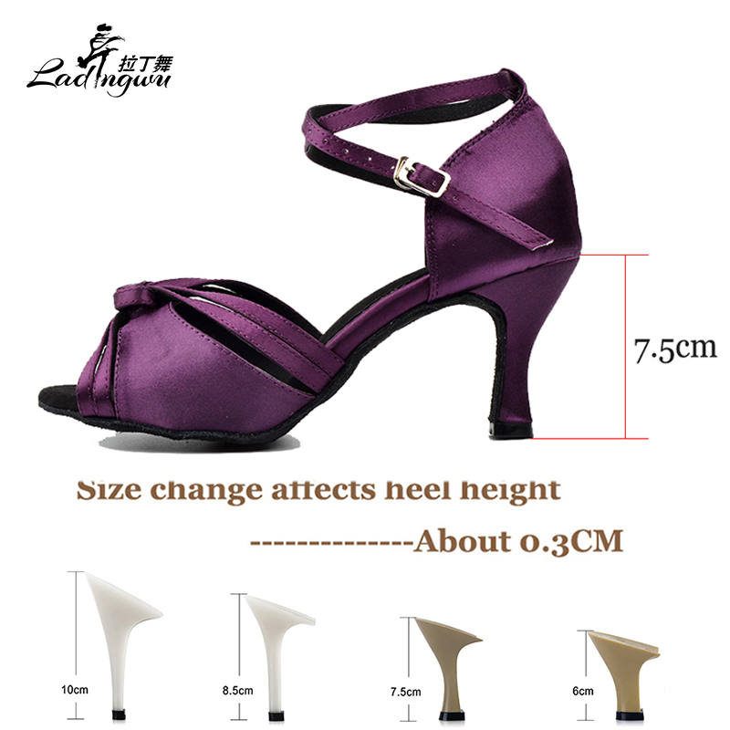 Ladingwu  Purple Ribbon Knot L - Women'S Shoes Z avaliação e preço